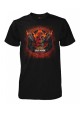 Harley Davidson Homme Explosive Winged Skull T-Shirt Manches Courtes, Noir