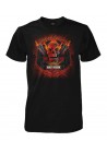 Harley Davidson Homme Explosive Winged Skull T-Shirt Manches Courtes, Noir