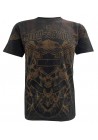 Harley Davidson Homme Freedom & Fury Mixed T-Shirt Manches Courtes, Noir