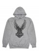 Harley Davidson Homme Pullover Sweatshirt à Capuche, H-D Eagle Gris 30296665