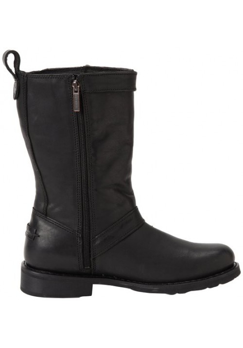 Boots Harley Davidson Vincent en Cuir Noir (Ref : D93067) Botte Moto Homme