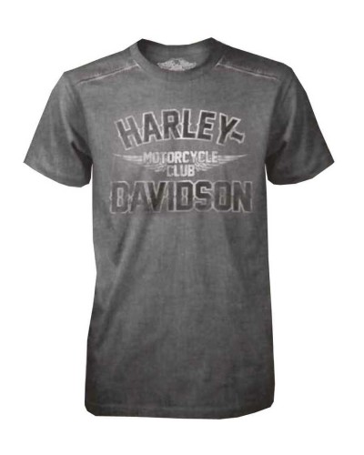 Harley Davidson Homme Black Label T-Shirt, H-D Motorcycle Club, Gris 30293142