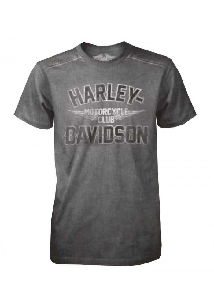 Harley Davidson Homme Black Label T-Shirt, H-D Motorcycle Club, Gris 30293142
