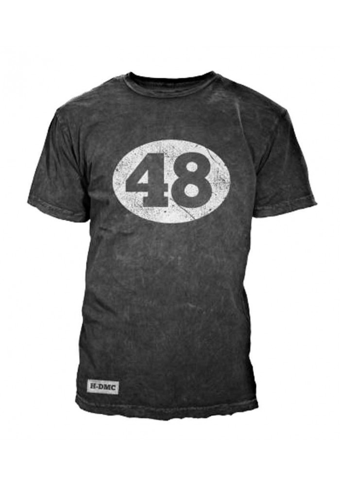 Harley Davidson Homme Black Label T-Shirt, Racing 48 Noir 30291302