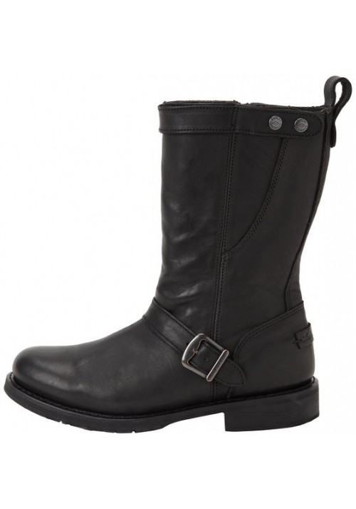 Boots Harley Davidson Vincent en Cuir Noir (Ref : D93067) Botte Moto Homme