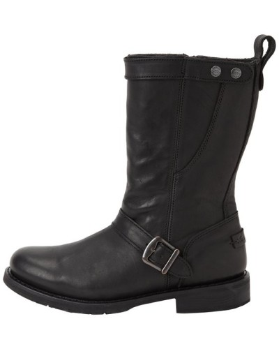 Boots Harley Davidson Vincent en Cuir Noir (Ref : D93067) Botte Moto Homme