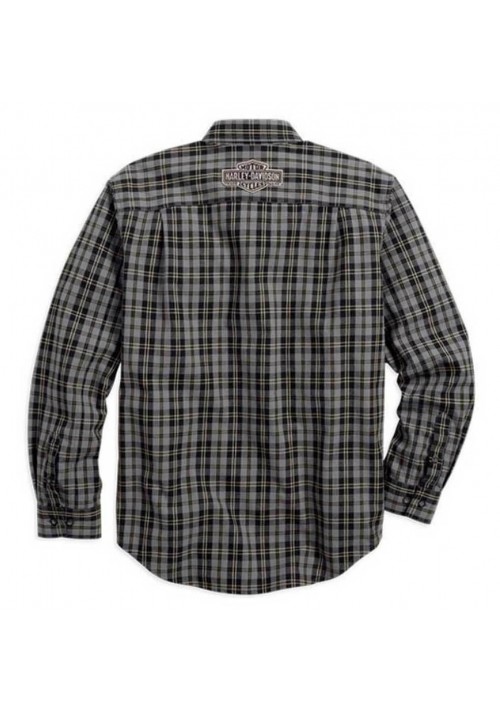 Harley Davidson Homme Genuine Classics Plaid  Chemise Manches Longues 99095-14VM