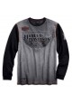 Harley Davidson Homme Iron Block Manches Longues Pullover 99008-17VM