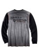 Harley Davidson Homme Iron Block Manches Longues Pullover 99008-17VM