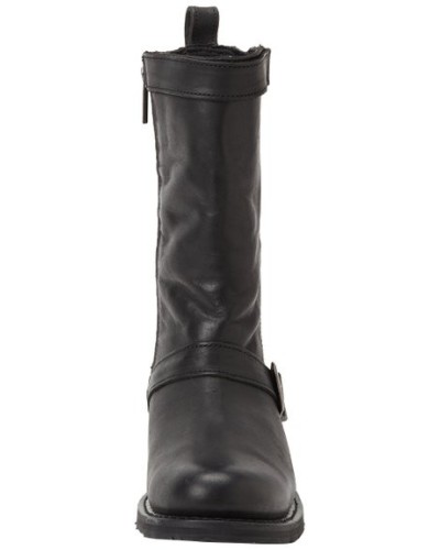 Boots Harley Davidson Vincent en Cuir Noir (Ref : D93067) Botte Moto Homme