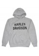 Harley Davidson Homme Pullover Sweatshirt à Capuche, H-D Gris 30296641