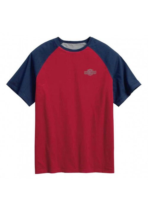 Harley Davidson Homme Reversible Legendary T-Shirt Manches Courtes 96168-16VM