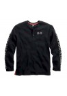 Harley Davidson Homme Waffle Tee, Willie G Skull Henley, Noir 99032-15VM