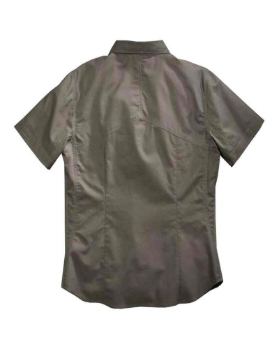 Harley Davidson Homme  Chemise Manches Courtes, Angled Yoke, Charcoal 96071-15VM