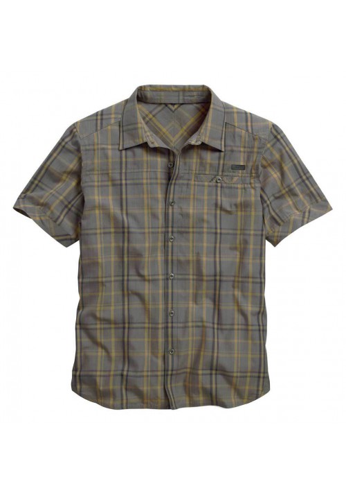 Harley Davidson Homme Angled Yoke Manches Courtes Button Plaid  Chemise 96070-15VM