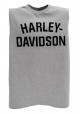 Harley Davidson Homme Heritage H-D Script Muscle Sable Tank Top, Gris 30296637