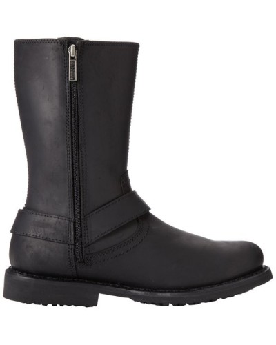 Boots Harley Davidson Josh en Cuir Noir (Ref : D93114) Botte Moto Homme