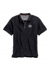 Harley Davidson Homme Polo, Jacquarded Stripe , Noir 96431-15VM