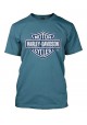 Harley Davidson Homme Bar &amp; Shield Bleu Slate T-Shirt 30290594