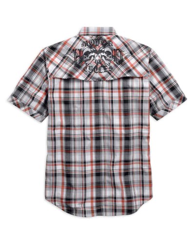 Harley Davidson Homme Performance Vented Mesh Plaid   Chemise 96000-17VM