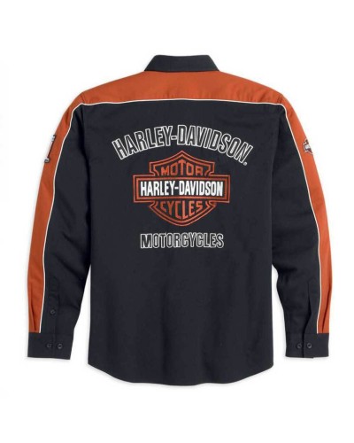 Harley Davidson Homme Prestige Chemise Manches Longues 99073-13VM