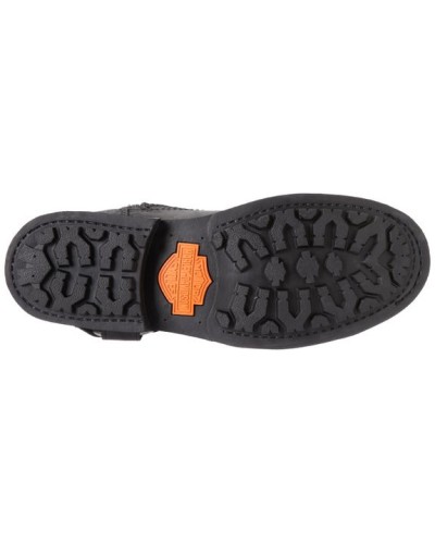 Boots Harley Davidson Josh en Cuir Noir (Ref : D93114) Botte Moto Homme