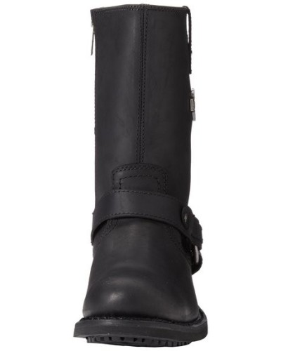 Boots Harley Davidson Josh en Cuir Noir (Ref : D93114) Botte Moto Homme