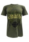 Harley Davidson Homme T-Shirt, Bar & Shield Ride Hard Fatigue Camo Vert