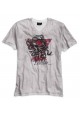 Harley Davidson Homme Col V Skull &amp; Snake T-Shirt, Blanc. 96012-15VM