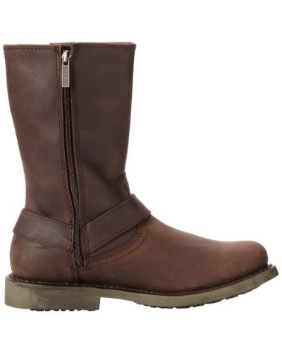 Boots Harley Davidson Josh en Cuir Marron (Ref : D93115) Botte Moto Homme