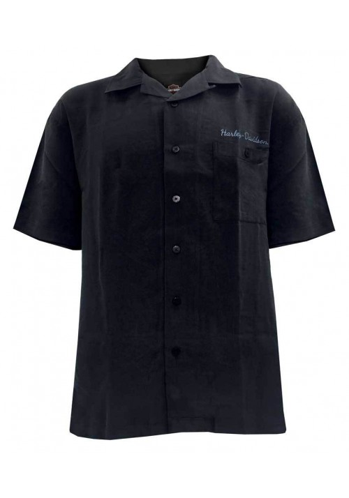 Harley Davidson Tori Richard  Brodée Rouge Rally Time  Chemise 0918-7199-001