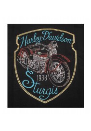 Harley Davidson Tori Richard Brodée Rouge Rally Time Chemise 0918-7199-001