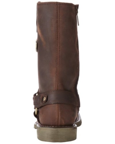 Boots Harley Davidson Josh en Cuir Marron (Ref : D93115) Botte Moto Homme