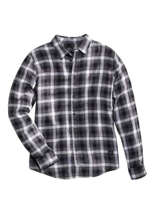 Harley Davidson Homme  Flannel Plaid Chemise Manches Longues 96432-16VM