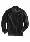 Harley Davidson Homme Motors Pique 1/4-Snap Polaire Pullover, Noir 96028-16VM