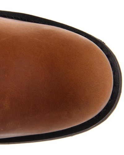 Boots Harley Davidson Ranger en Cuir Marron (Ref : D95264) Botte Moto Homme