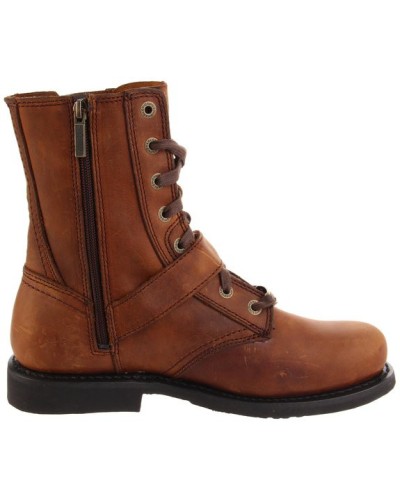 Boots Harley Davidson Ranger en Cuir Marron (Ref : D95264) Botte Moto Homme