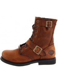 Boots Harley Davidson Ranger en Cuir Marron (Ref : D95264) Botte Moto Homme