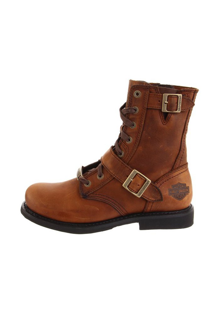 Boots Harley Davidson Ranger en Cuir Marron (Ref : D95264) Botte Moto Homme