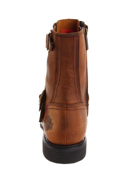 Boots Harley Davidson Ranger en Cuir Marron (Ref : D95264) Botte Moto Homme