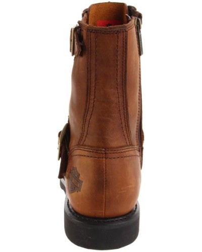 Boots Harley Davidson Ranger en Cuir Marron (Ref : D95264) Botte Moto Homme