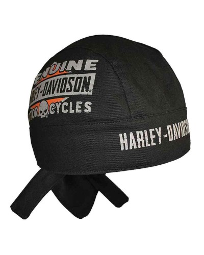 Harley Davidson Homme  Skull bandana Sweatband    HW18030