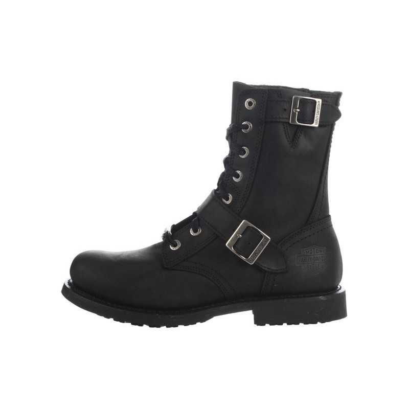 Boots Harley Davidson Ranger en Cuir Noir (Ref : D95264) Botte Moto Homme