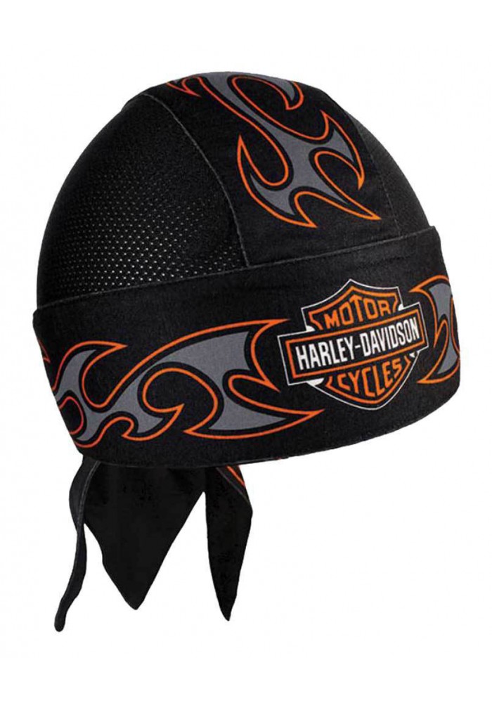 Harley Davidson Homme Tribal Bar &amp; Shield Air Flow bandana Noir HW18930
