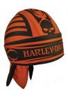 Harley Davidson Homme Thorn Willie G Skull bandana Burnt Orange HW17564