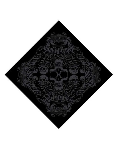 Harley Davidson Homme H-D Edge Bandana Noir  BA00230