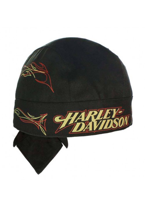 Harley Davidson Homme Tanked H-D  bandana Noir HW00330