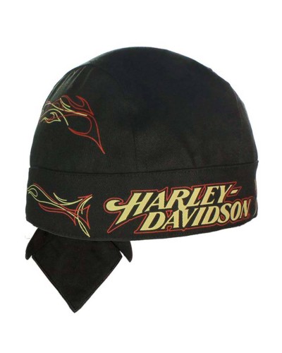 Harley Davidson Homme Tanked H-D  bandana Noir HW00330