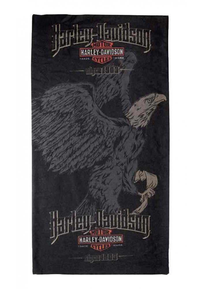 Harley Davidson Homme High Flyer Eagle Bandana Noir MHW17630