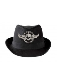 Harley Davidson Homme Winged Skull Fedora HD-437